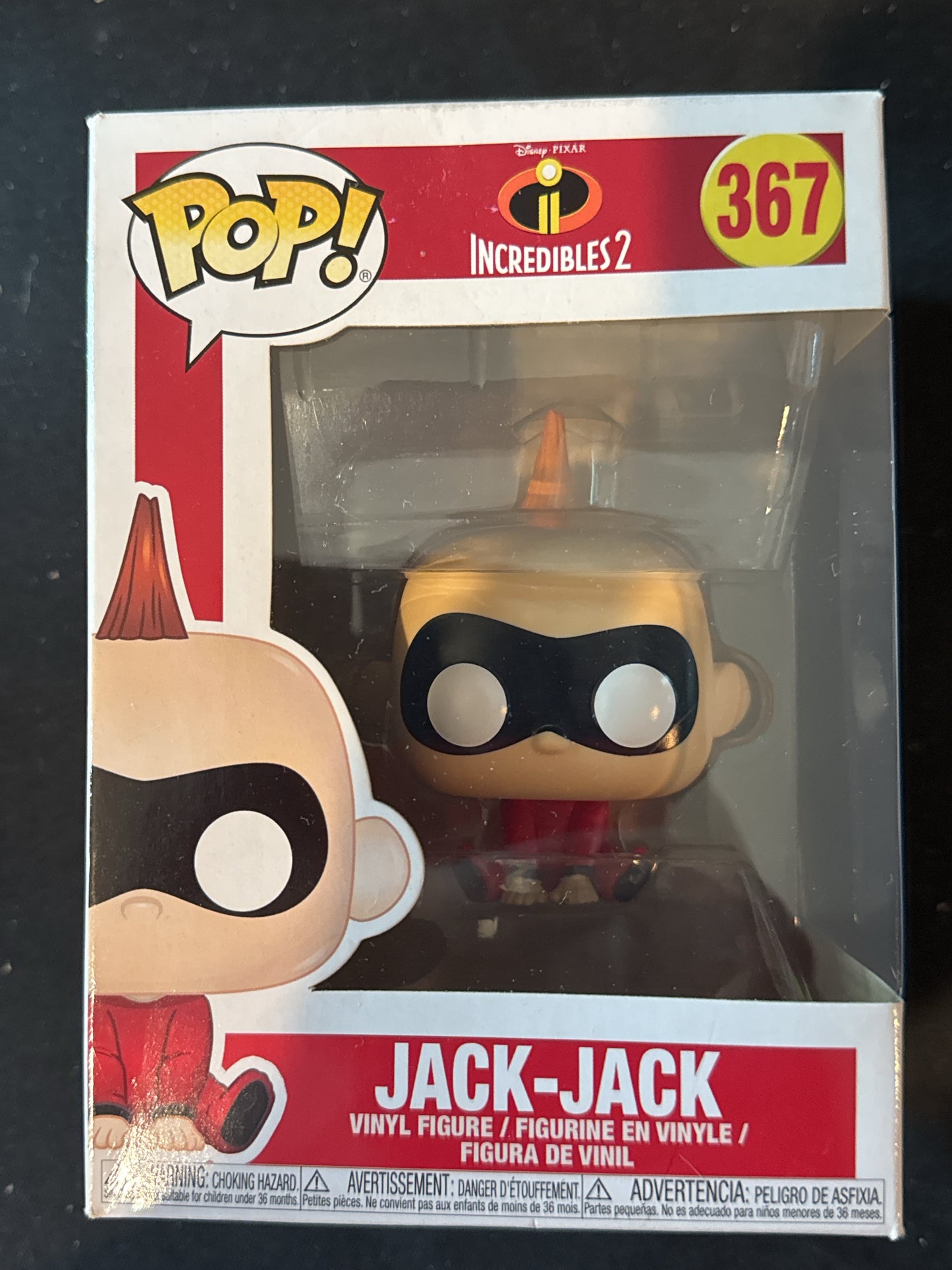 Funko Pop! Incredibles 2 Jack-Jack Vinyl Figure #367 New in Box