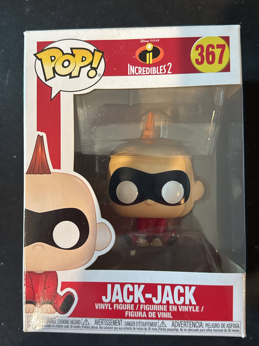 Funko Pop! Incredibles 2 Jack-Jack Vinyl Figure #367 New in Box