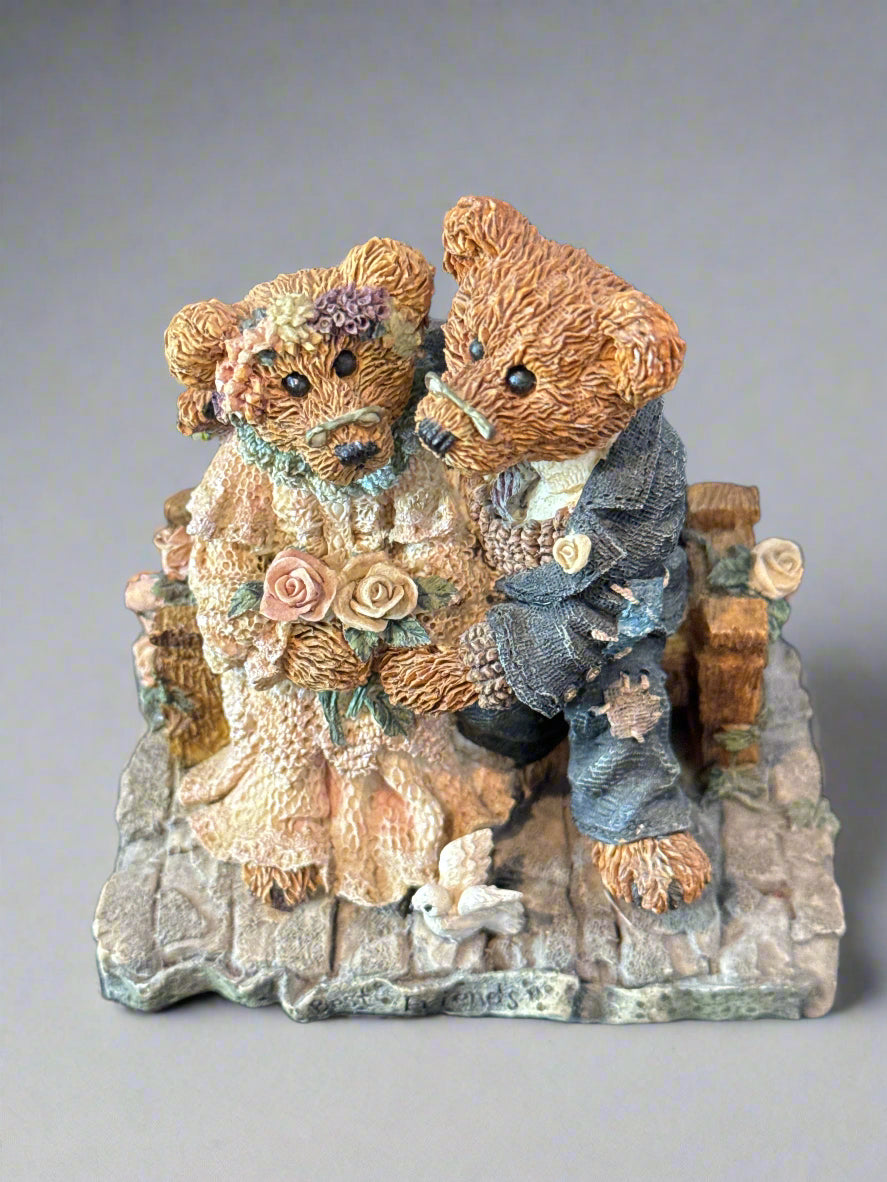 Boyds Bears & Friends 1993 Grenville & Beatrice Best Friends #2016 w/ Box
