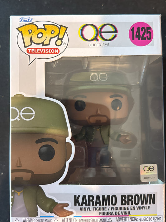 Funko Pop! Television Queer Eye Karamo Brown Vinyl Figure #1425 New in Box