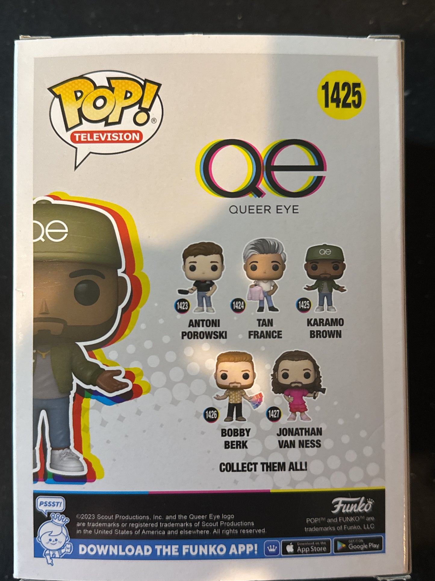 Funko Pop! Television Queer Eye Karamo Brown Vinyl Figure #1425 New in Box