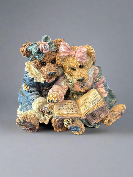 Boyds Bears & Friends #228304 Bailey & Becky The Diary 1997 No Box