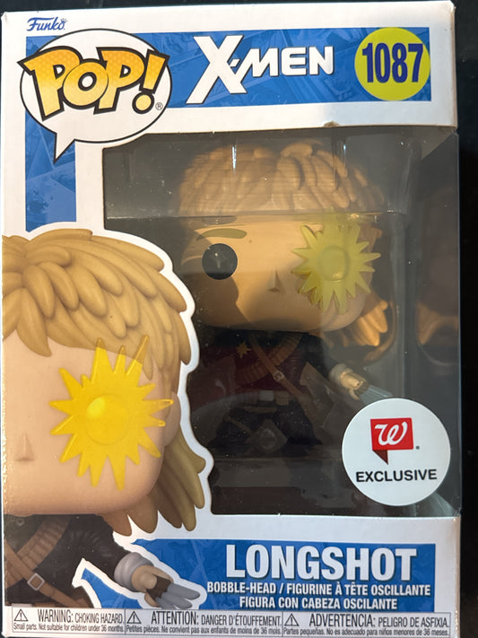 Funko Pop! X-Men Longshot Bobble Head #1087 New in Box