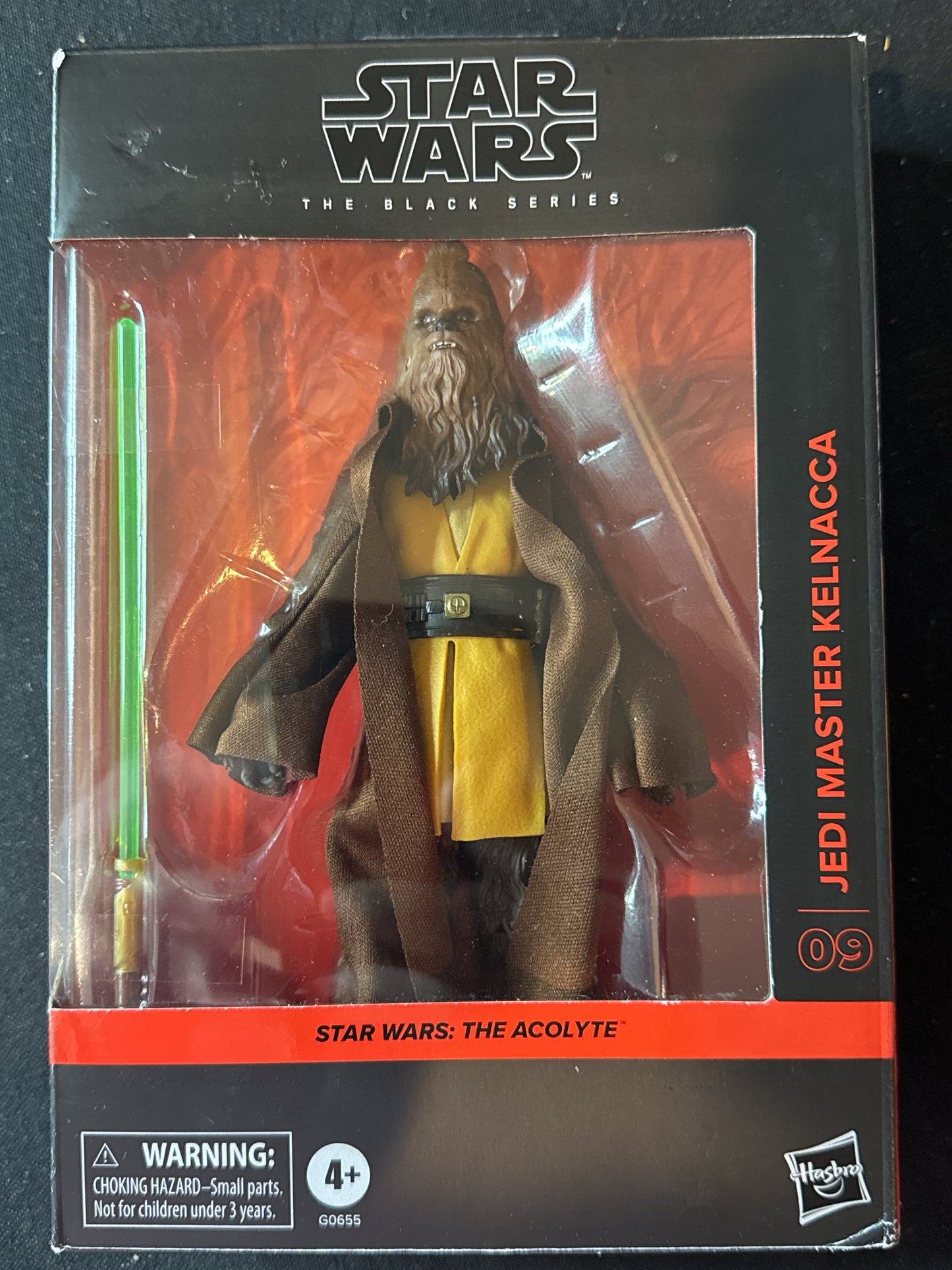 Disney Star Wars The Black Series The Acolyte Jedi Master Kelnacca New in Box