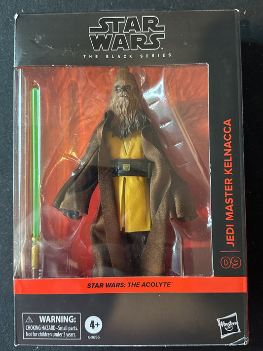 Disney Star Wars The Black Series The Acolyte Jedi Master Kelnacca New in Box