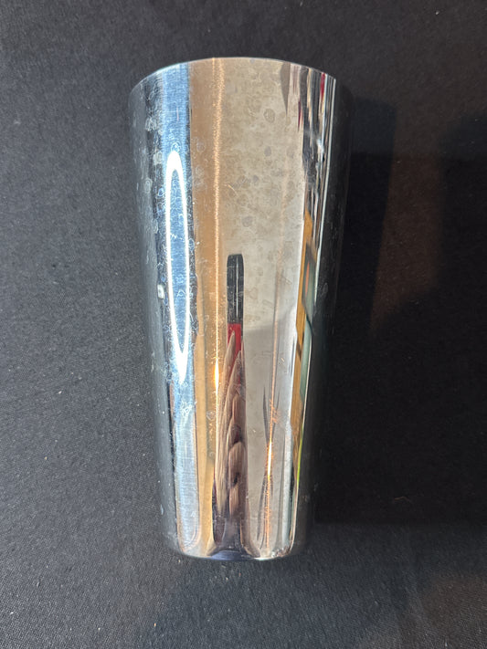 Vintage Stainless Steel Made in the USA Cocktail Shaker Barware 7" Tall