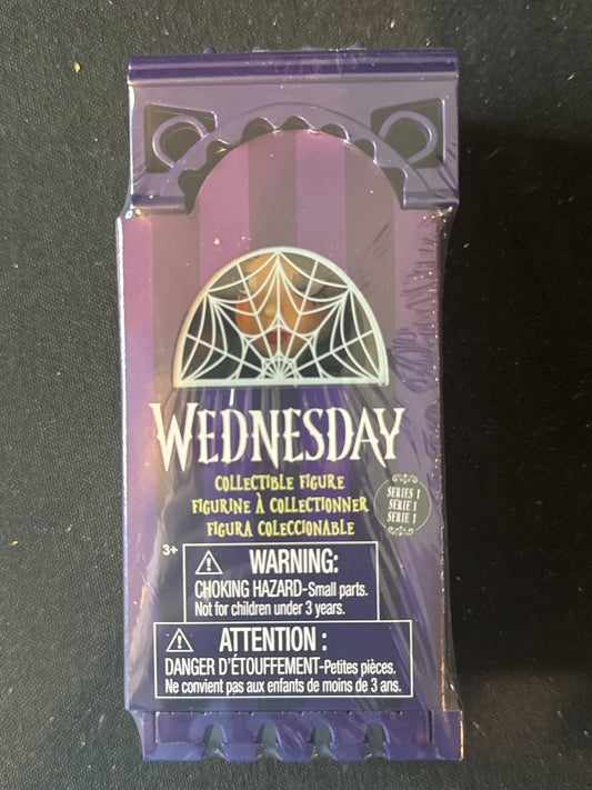 Wednesday Collectible Figure Collect All 3 Wednesday in Black Dress New in Box & Plastic