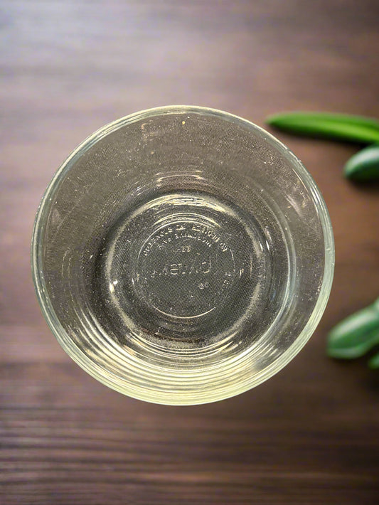 Pyrex Bowl 2 Cup Clear Glass Round Excellent condition.