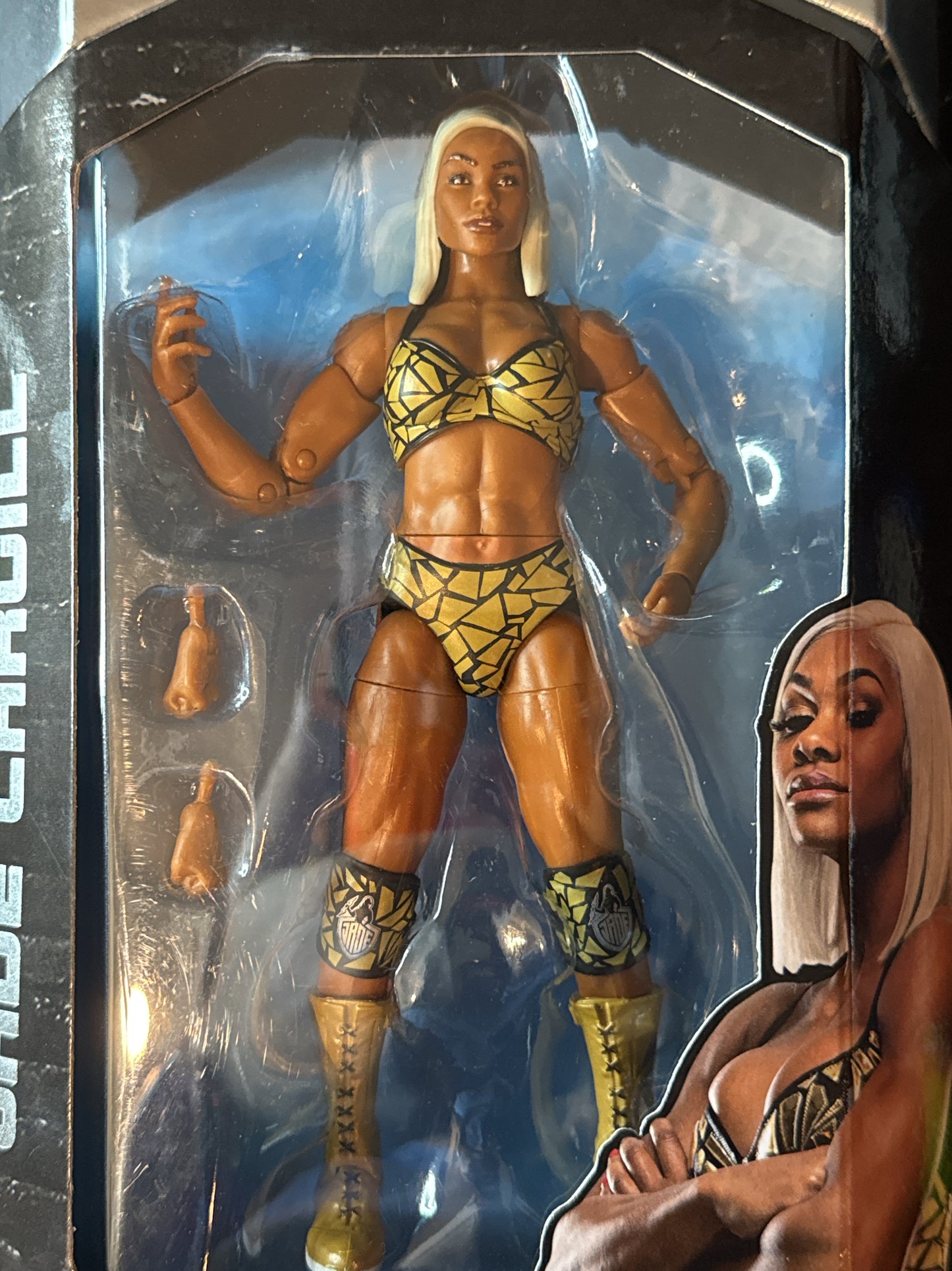All Elite Wrestling Jade Cargill Unmatched Collection #28 Series 4 w/ Replaceable Hands New in Box