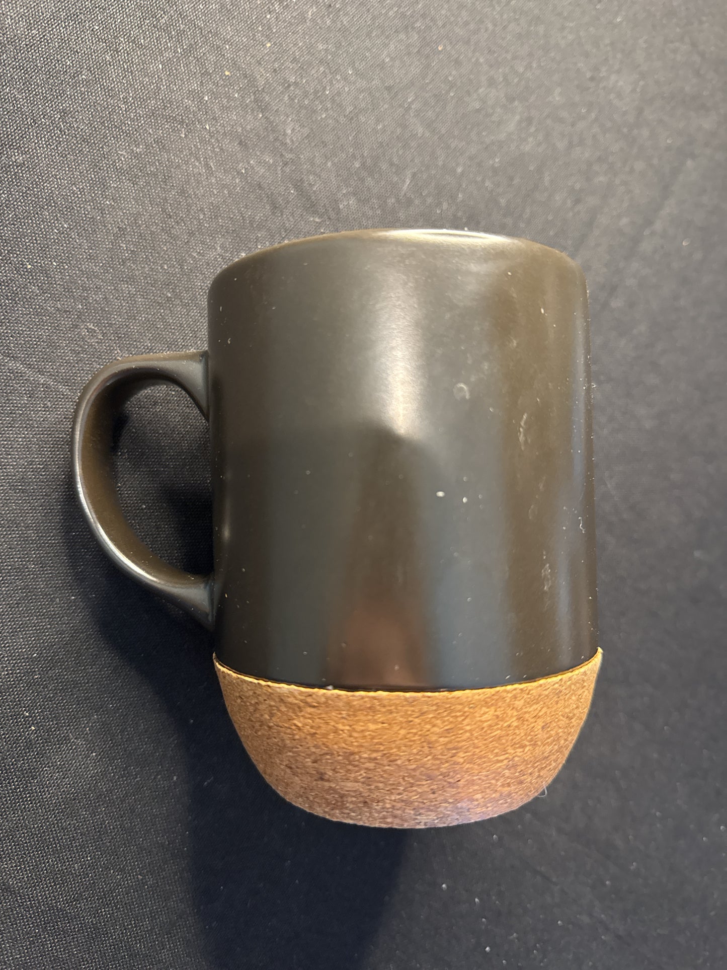 Starbucks Coffee Mug Cup Cork Bottom 2009 Brown Ceramic Cup 18oz