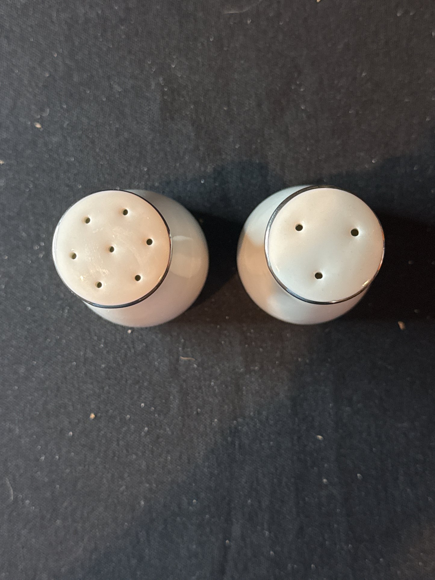 Noritake Galaxy Salt & Pepper Shakers Ceramic 3.5" Tall