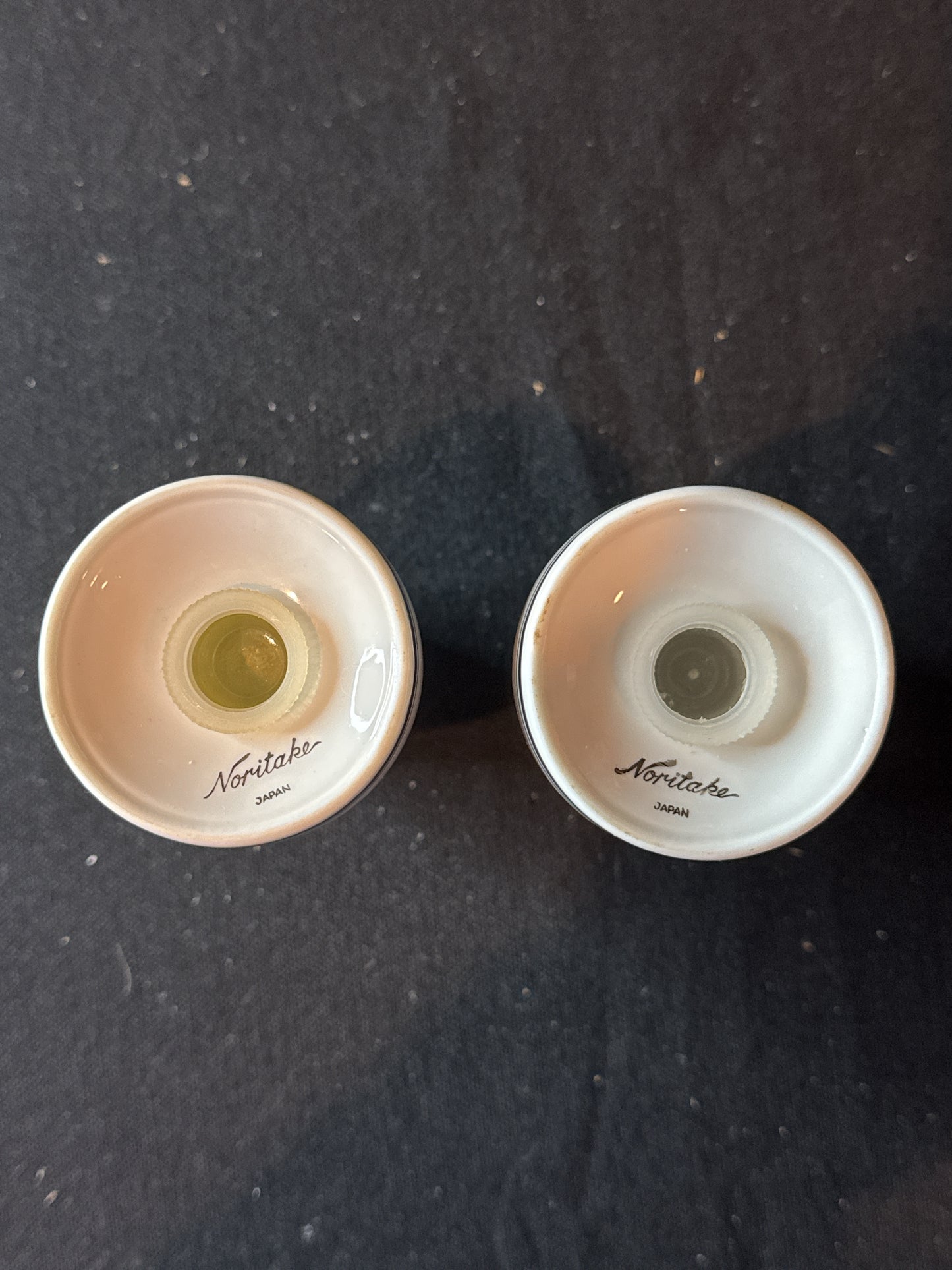 Noritake Galaxy Salt & Pepper Shakers Ceramic 3.5" Tall