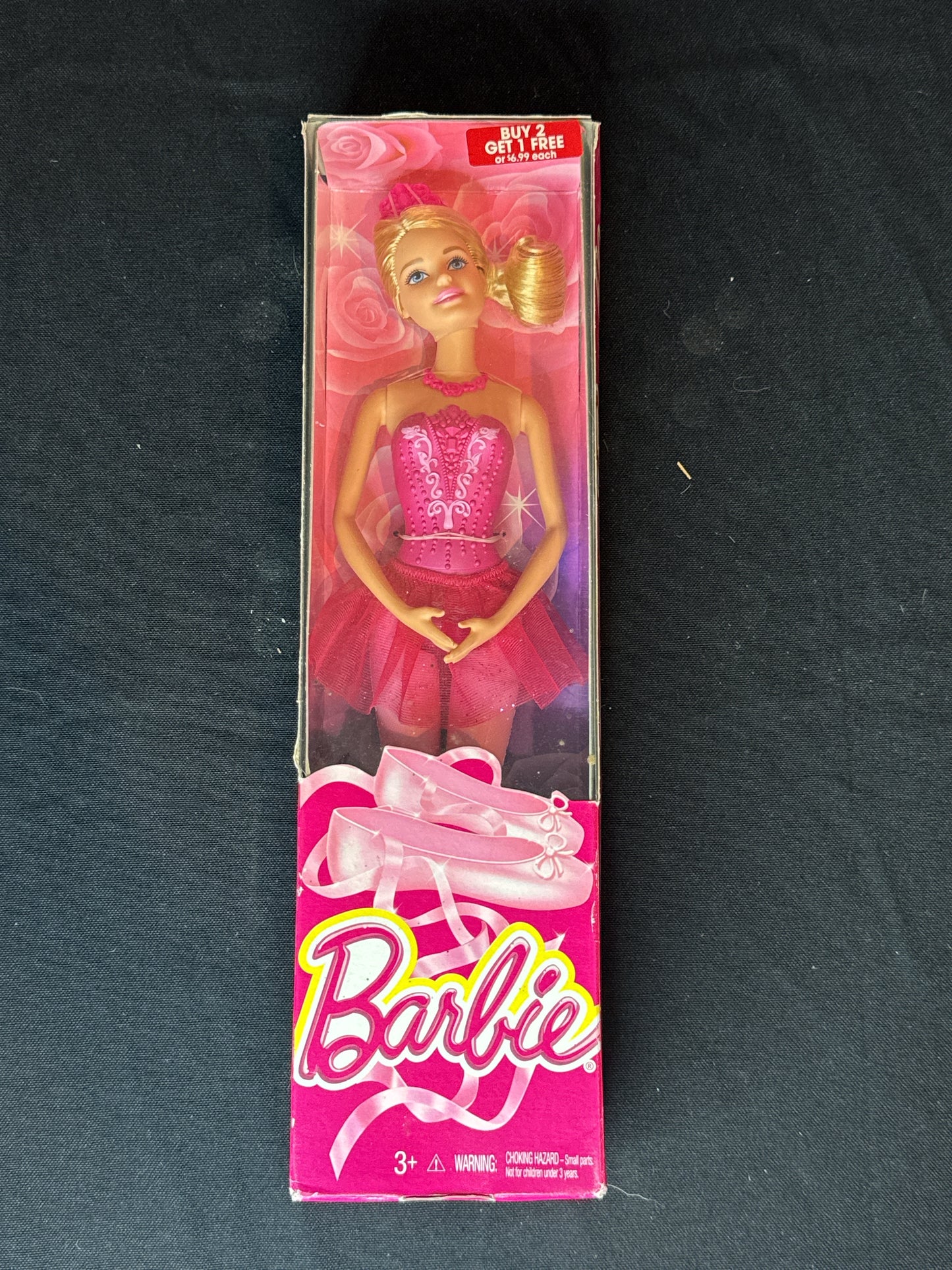 Barbie "You Can Be a Dreamer" Barbie Pink Ballerina Ballet Doll W/ Blonde Hair Blue Eyes