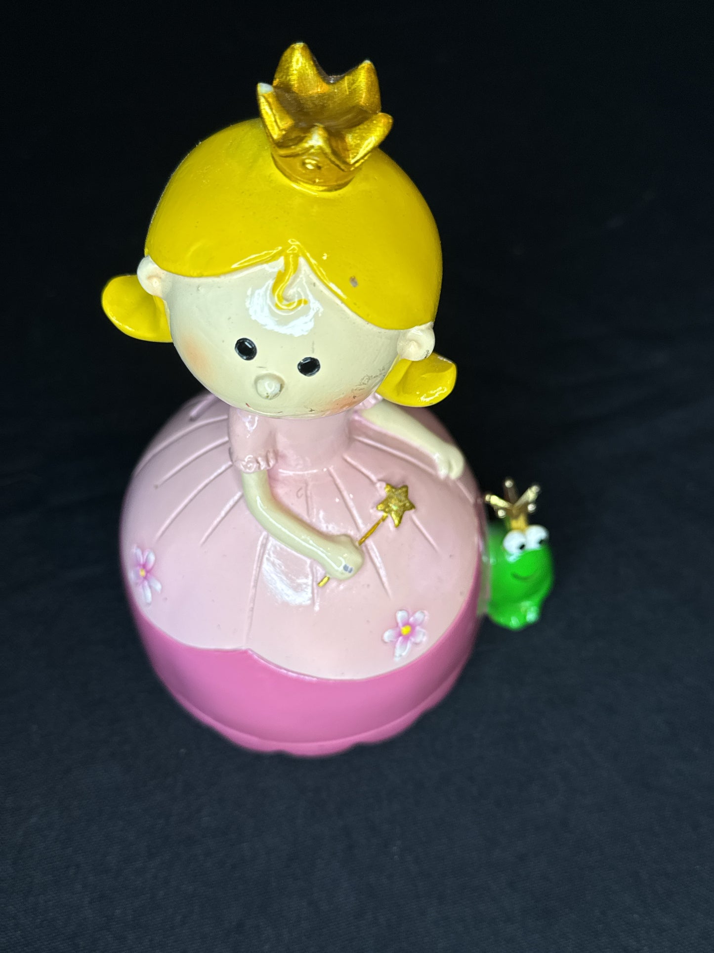 Princess and the Frog Bank 7.5" Tall 5" Wide at Base