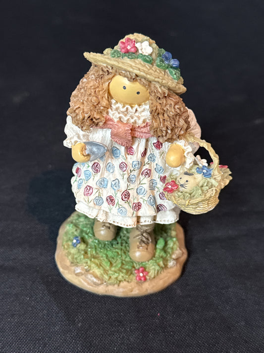Lizzie High Doll Grace Valentine 1996 Resin Figure Ladie and Friends Springtime
