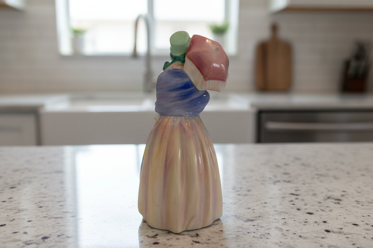 Miss Demure Royal Doulton Figurine English Bone China NN1402 Early Issue w/ Rd No. 753474
