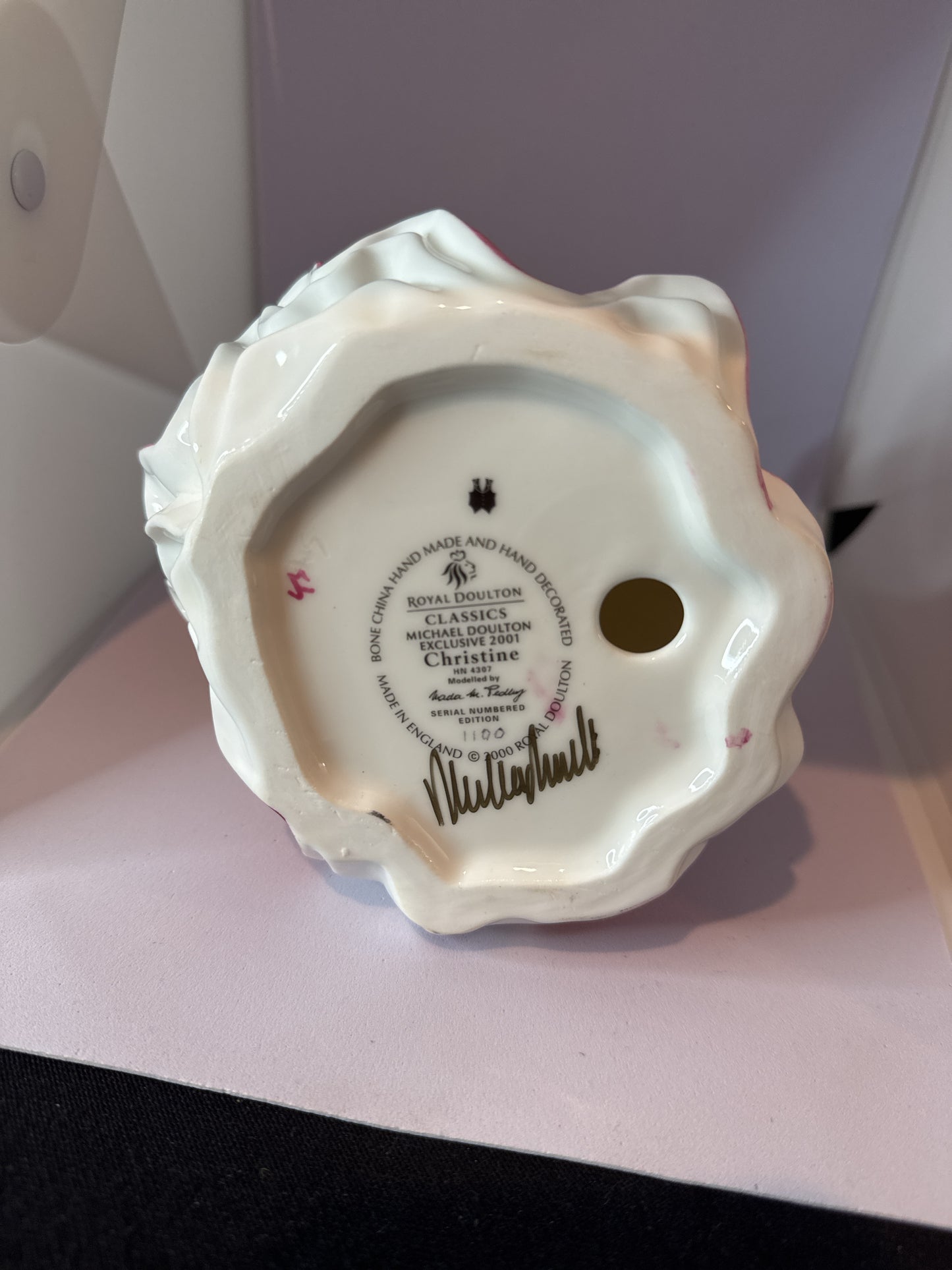 Royal Doulton "Christine" HN 4307 - Michael Doulton Exclusive 2001 Signed & Numbered