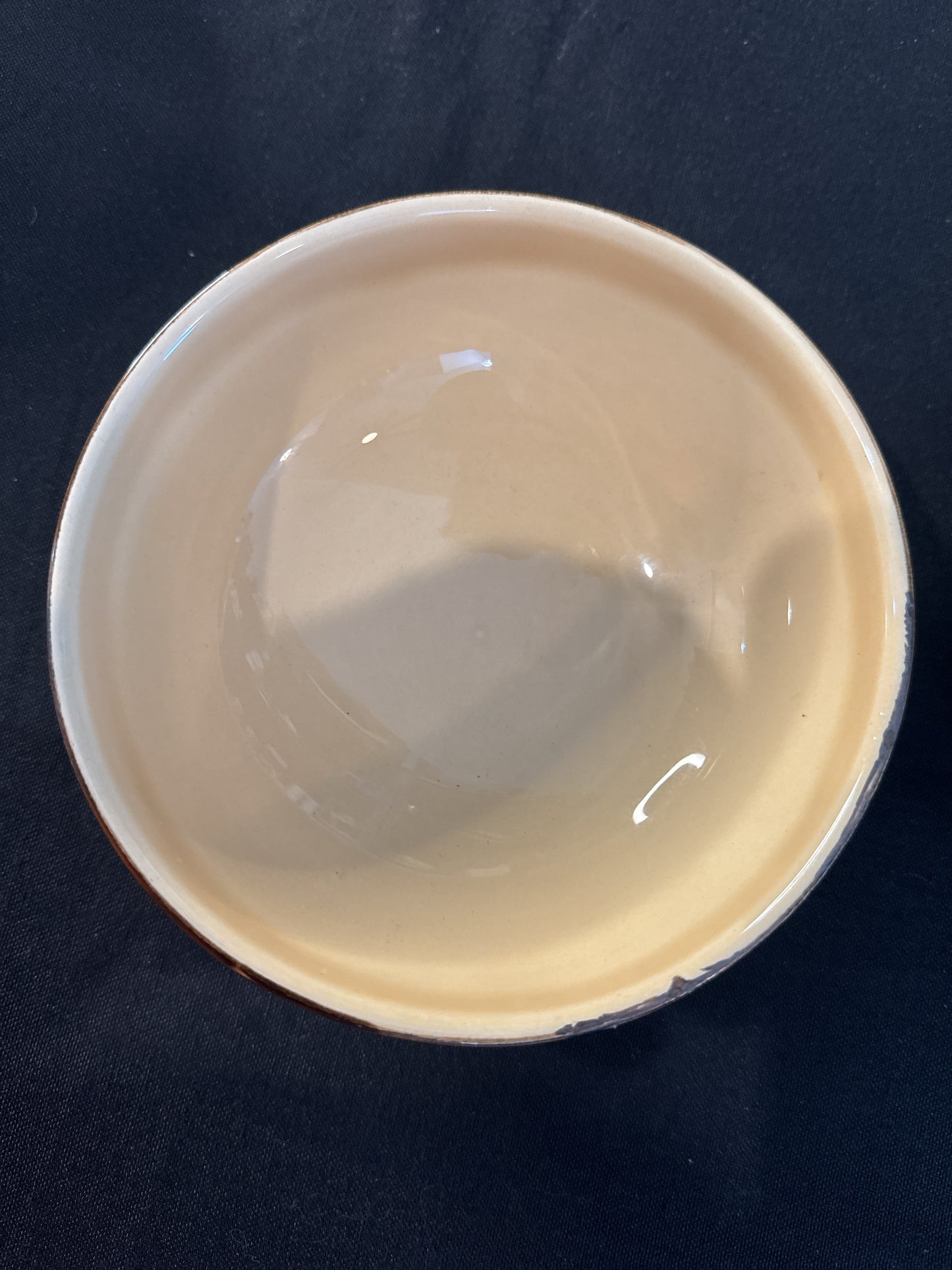 Franciscan Cafe Royal Set of 2 Oatmeal Bowls 5 5/8" & 1 Jumbo Mug and Saucer 3.75"