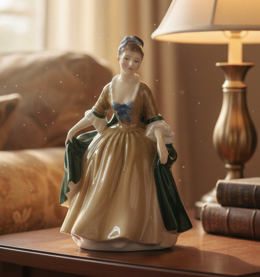 Royal Doulton "Elegance" HN2264 Figurine - Hand Painted Bone China - England - 1958 7" Tall