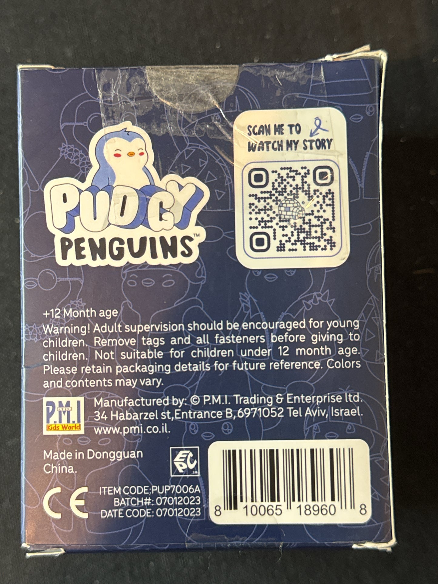 Pudgy Penguins Clip On Plush Unopened Blind Plush