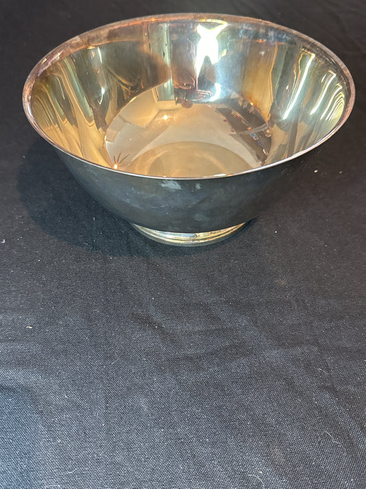 8" Oneida Silver Plate Sons of Liberty Paul Revere Bowl