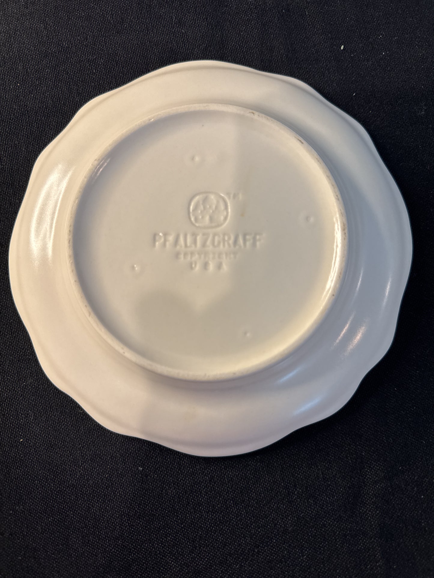 Pfaltzgraff Tea Rose Coffee Cup & Saucer 3.25" Tall Vintage Retired