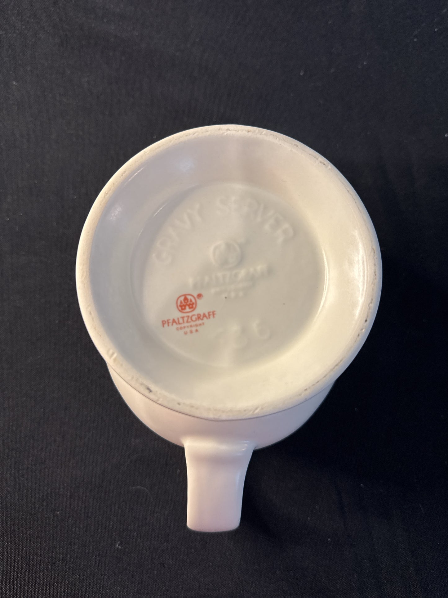 Pfaltzgraff Tea Rose Gravy Boat 4 1/8" Tall Vintage Retired