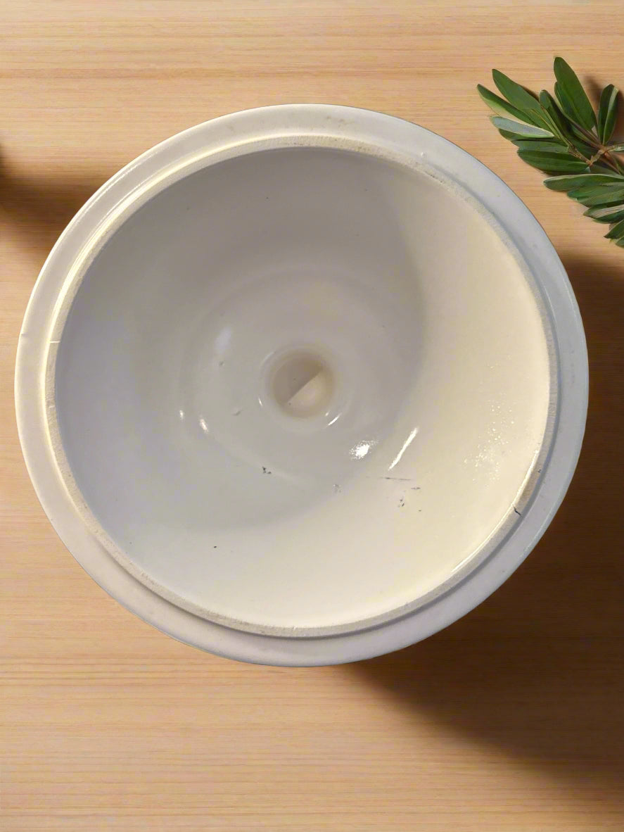 Pfaltzgraff Tea Rose Medium Canister With Lid 9.25" Tall Vintage