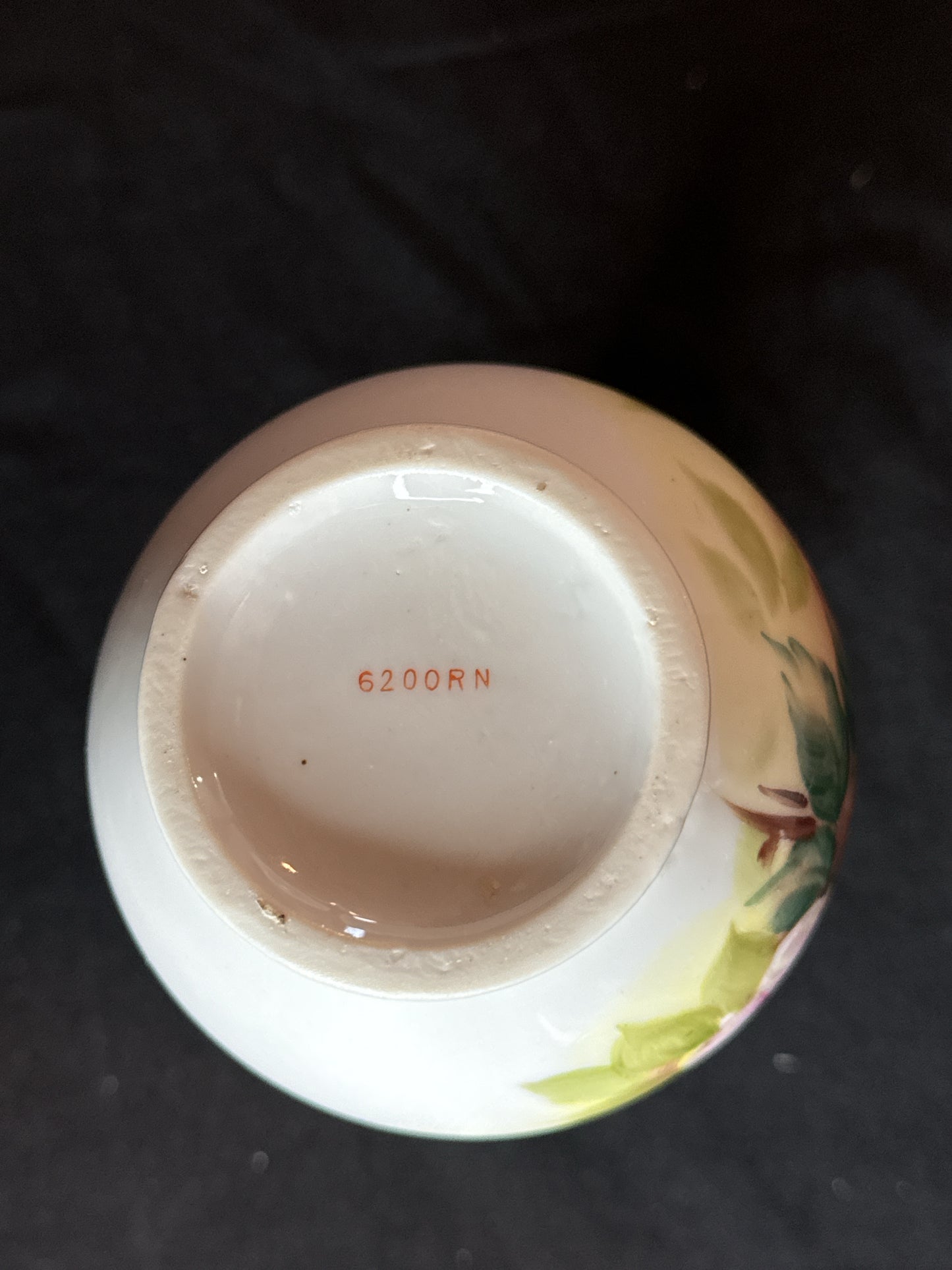 Ardalt Vase Hand Painted Occupied Japan Marked 6200RN on Bottom 7" Tall