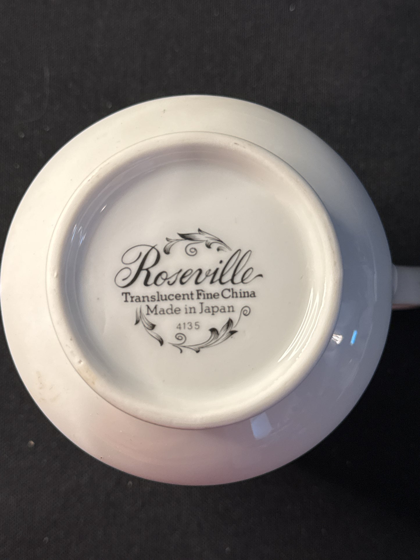 Roseville by Japan Creamer 3.5" Tall 10oz Vintage