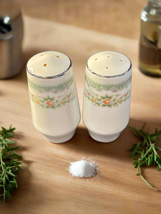 Roseville by Japan Salt & Pepper Shakers 3.5" Tall Vintage