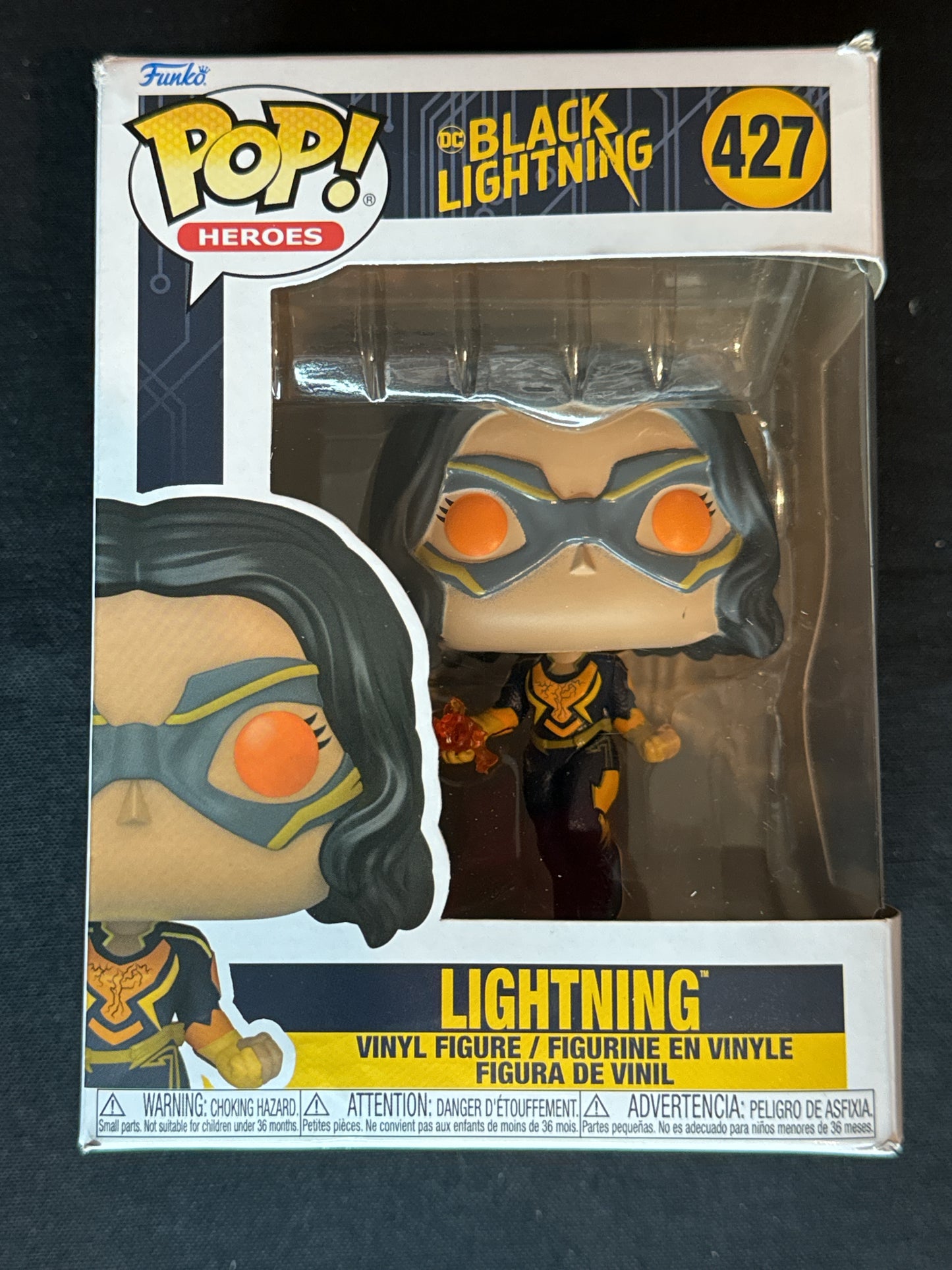 Funko Pop! DC Black Lightning #427 Lightning Vinyl Figure New in Box