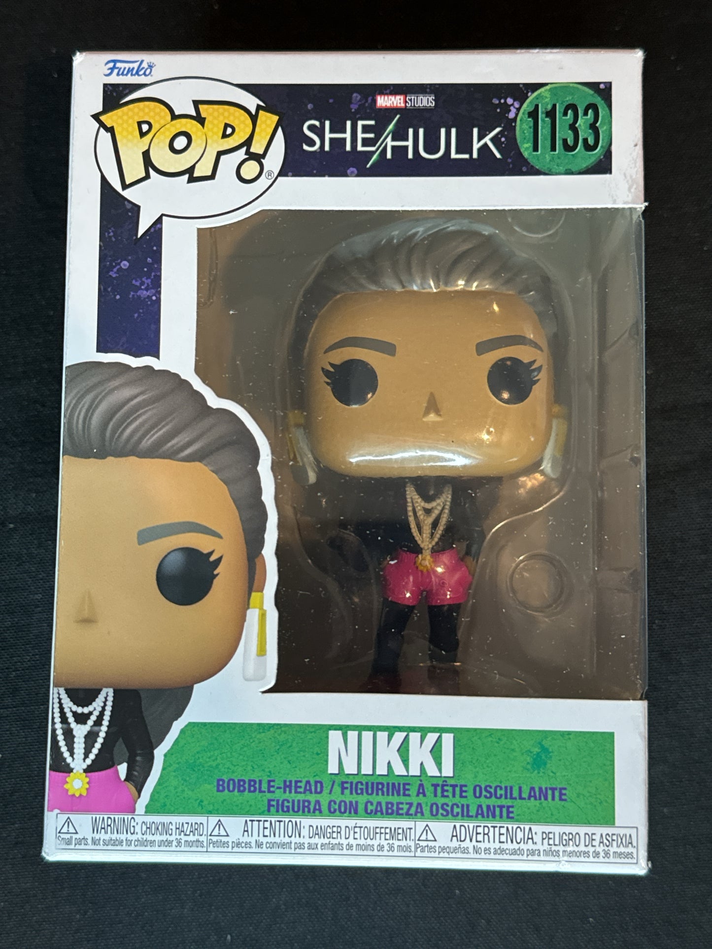 Funko Pop! Marvel She Hulk Nikki Bobble-Head Vinyl Figure #1133 New in Box