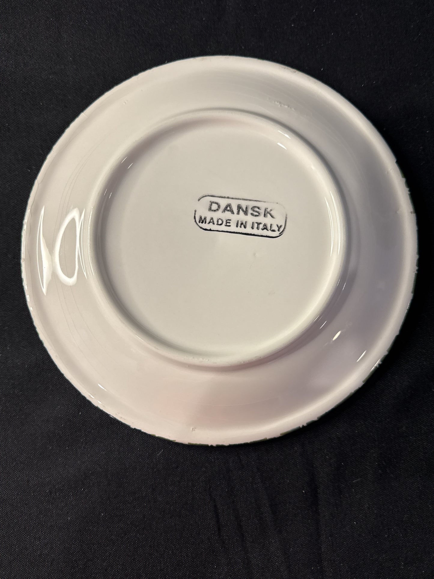 Dansk Fall Harvest Small Salad Plate 8.75" Wide Fruit Yellow
