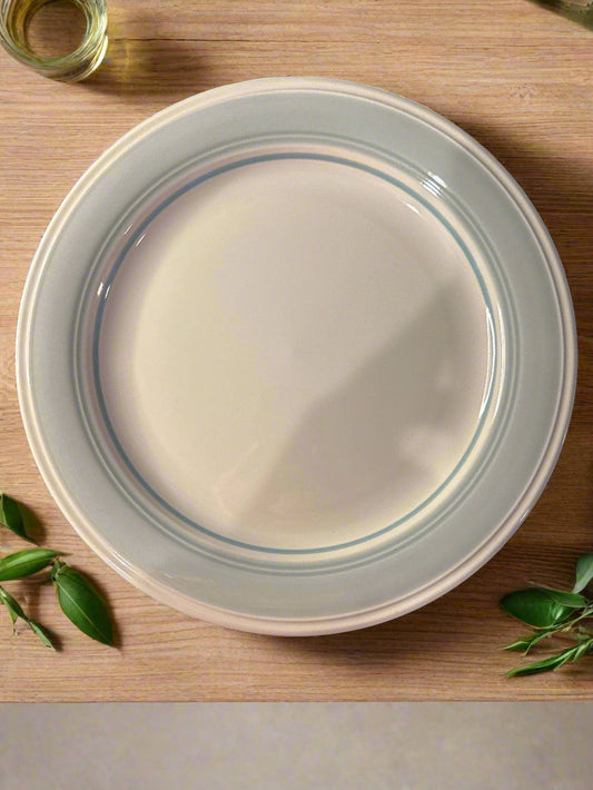 Daniele Blue Mist Dinner Plate 10 7/8" Wide Vintage