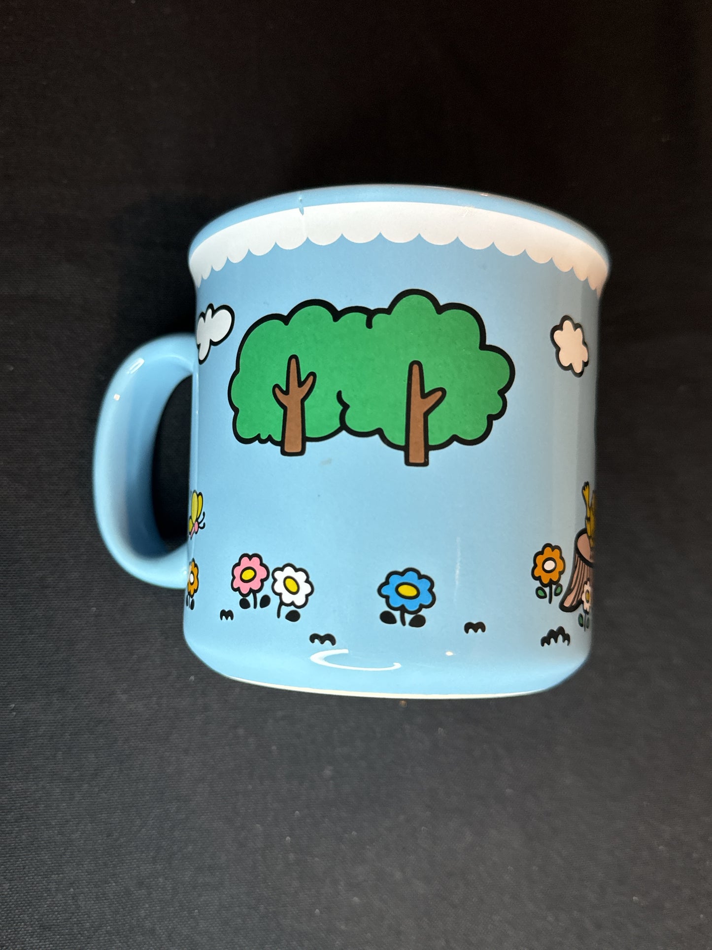 Silver Buffalo Sanrio Hello Kitty and Friends My Melody and Flat Ceramic Camper Mug 20 Ounces
