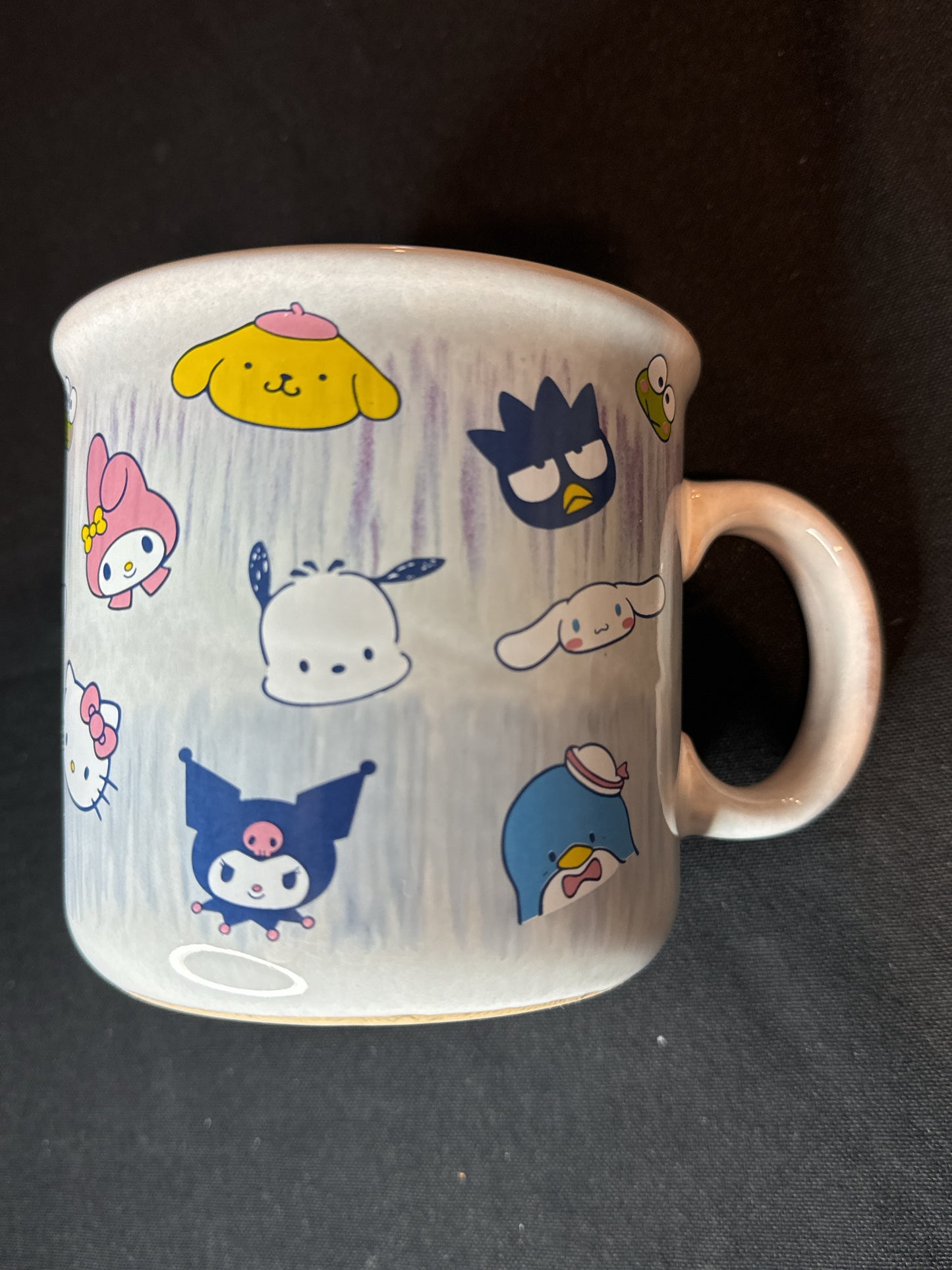 Silver Buffalo Sanrio Hello Kitty and Friends My Melody and Many Others Ceramic Camper Mug 20 oz