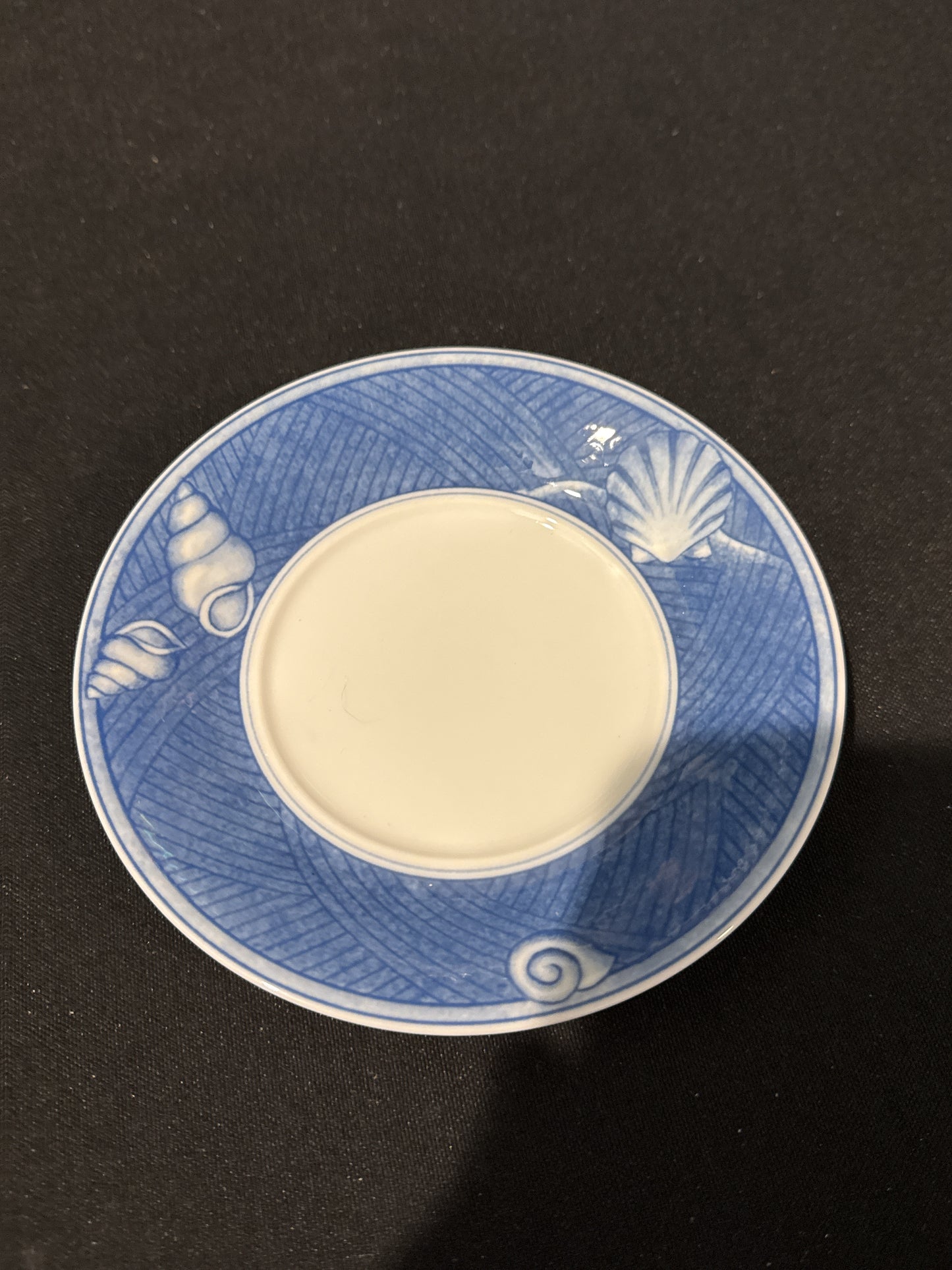 Mikasa Sea Shore Tea/Coffee Cup & Saucer Set 2.25" Tall