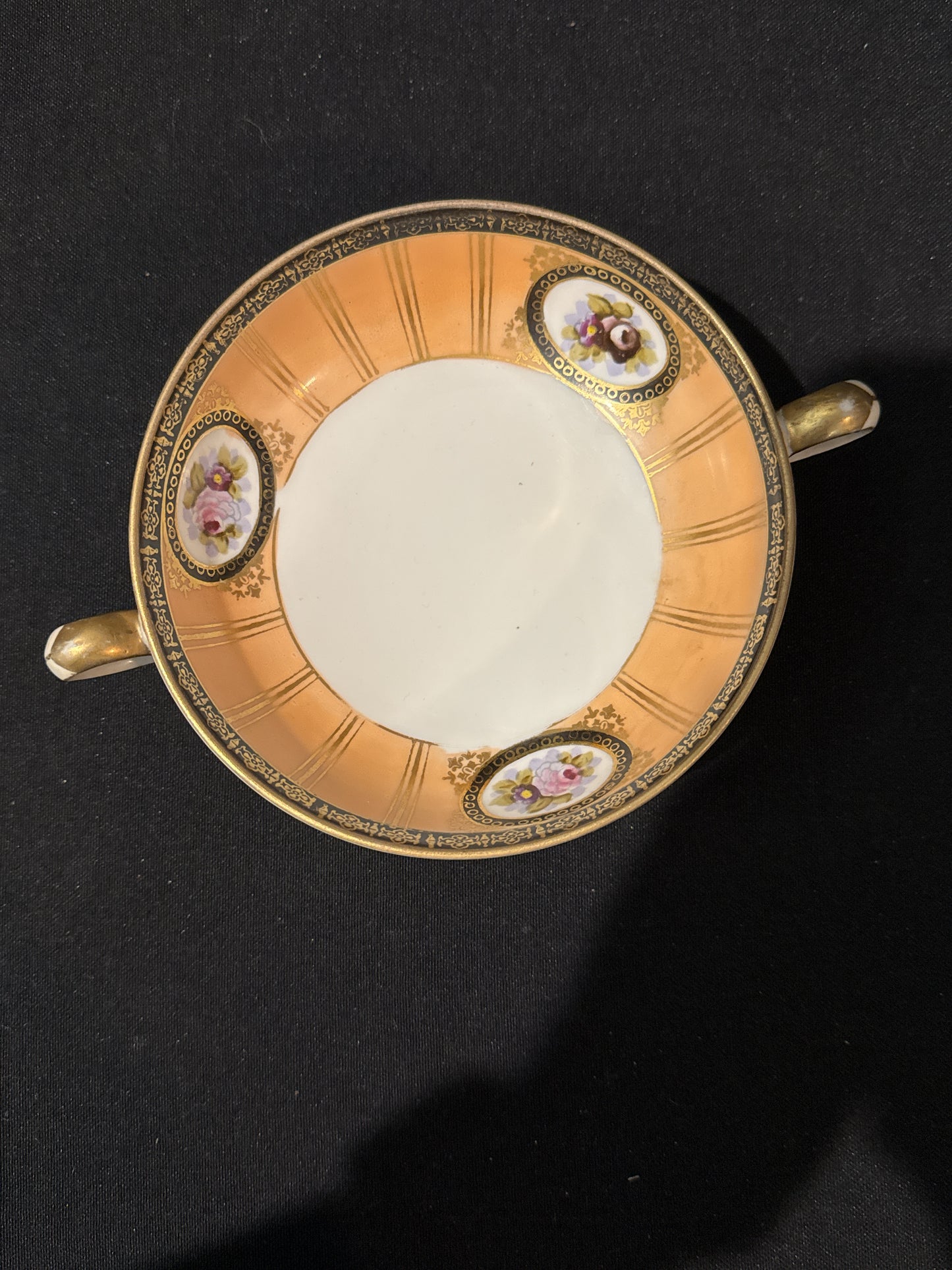 Nippon Noritake Morimura Hand Painted Bowl Made in Japan 5 5/8" x 2" Tall