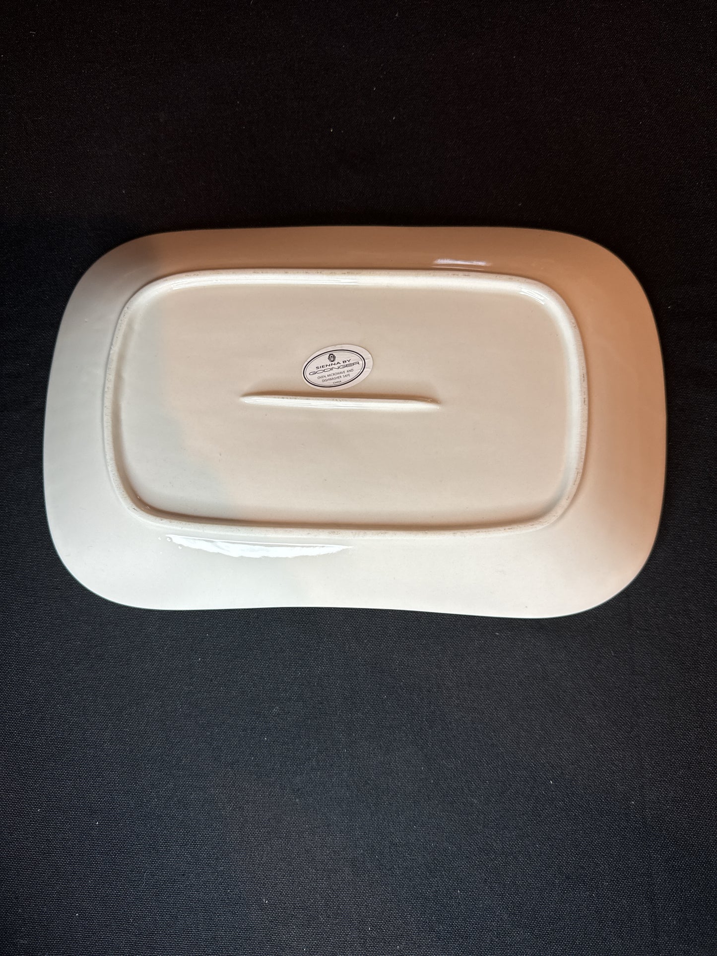 White Porcelain Bread Tray "Give Us This Daily Bread" By Godinger Siena 11" X 6.75"