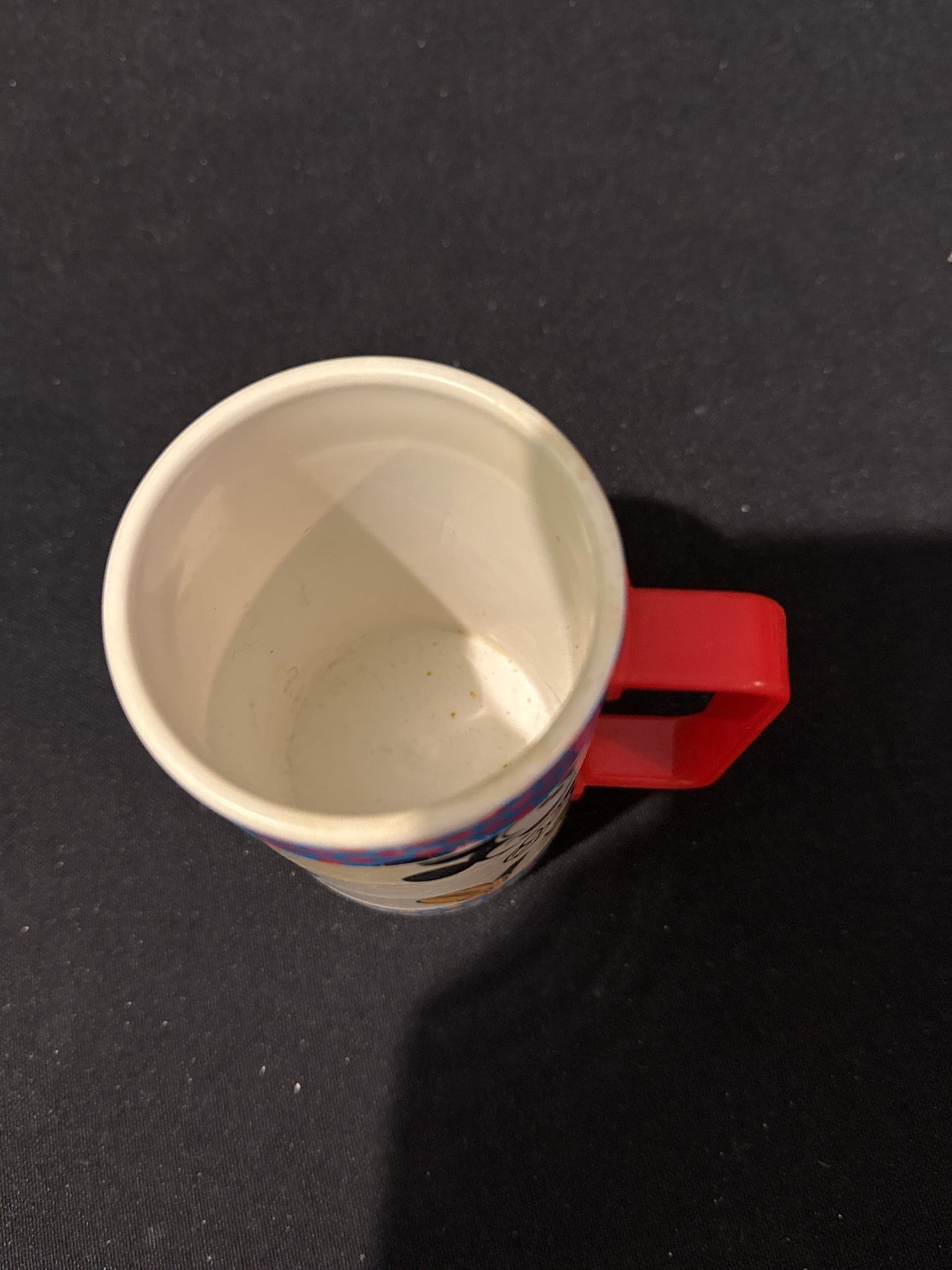 Vintage 1970's Elandia Disney Mickey Mouse Swivel Rotating Puzzle Mug Plastic #91355
