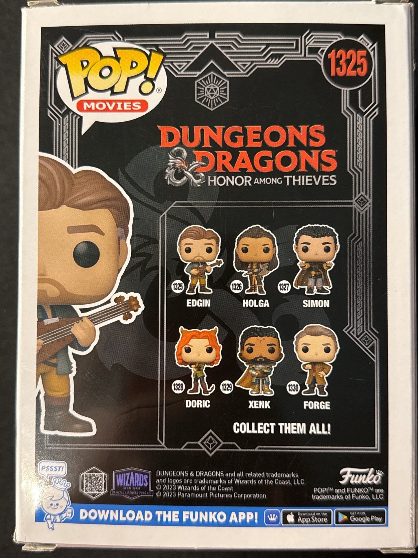 Funko Pop! Movies Dungeons & Dragons Honor Among Thieves - Edgin #1325 New in Box
