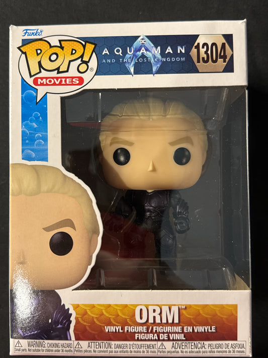 Funko Pop! Movies Aquaman #1304 Orm Aquaman and the Lost Kingdom New in Box