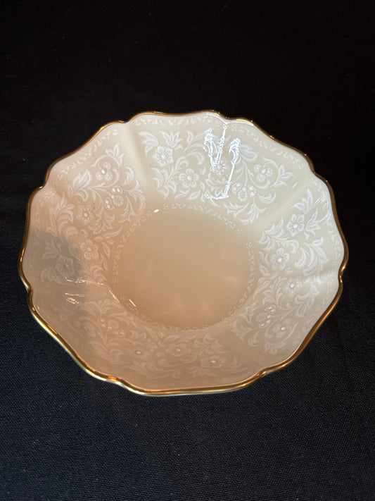 Lenox Citation Lace 5.5" All Purpose Bowl Lace Border Design