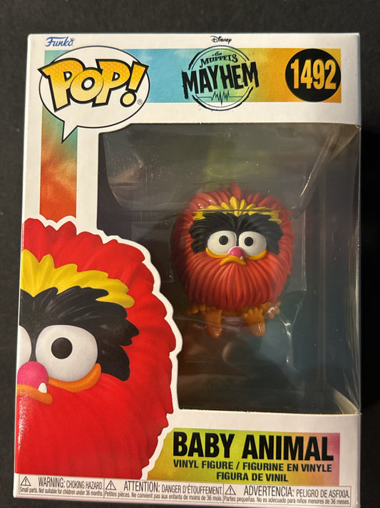 Funko Pop! Muppets Mayhem Baby Animal #1492 New in Box