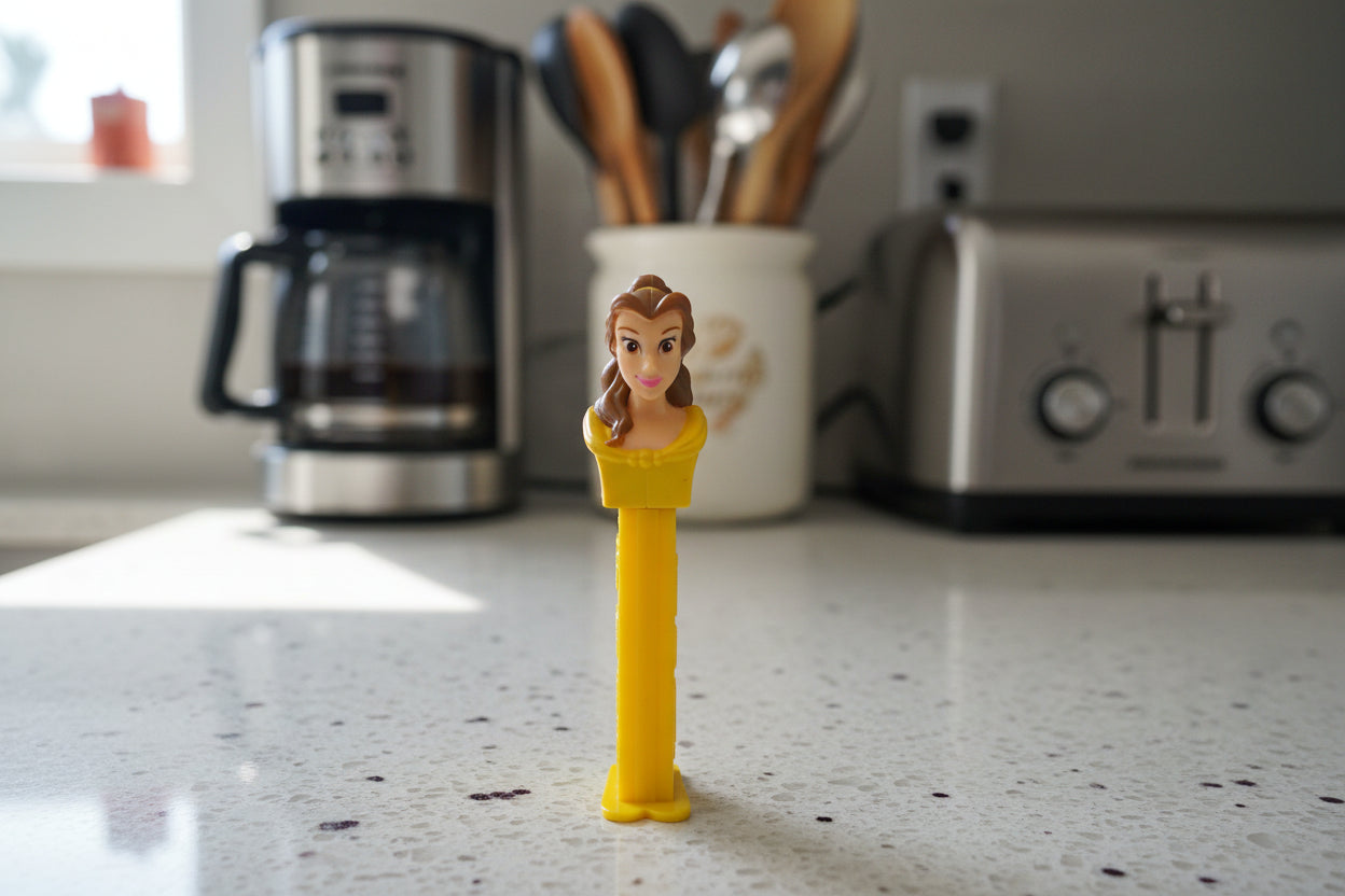 Pez Dispenser Disney Princess Belle Beauty & The Beast 5" Tall