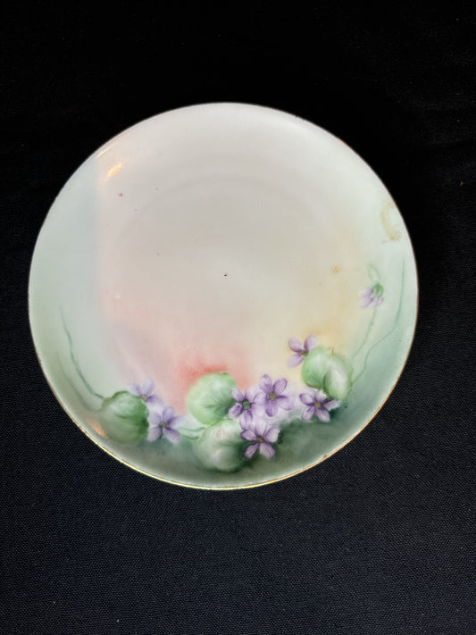 Kronach Bavaria Bread Plate 6" Lilac Flower