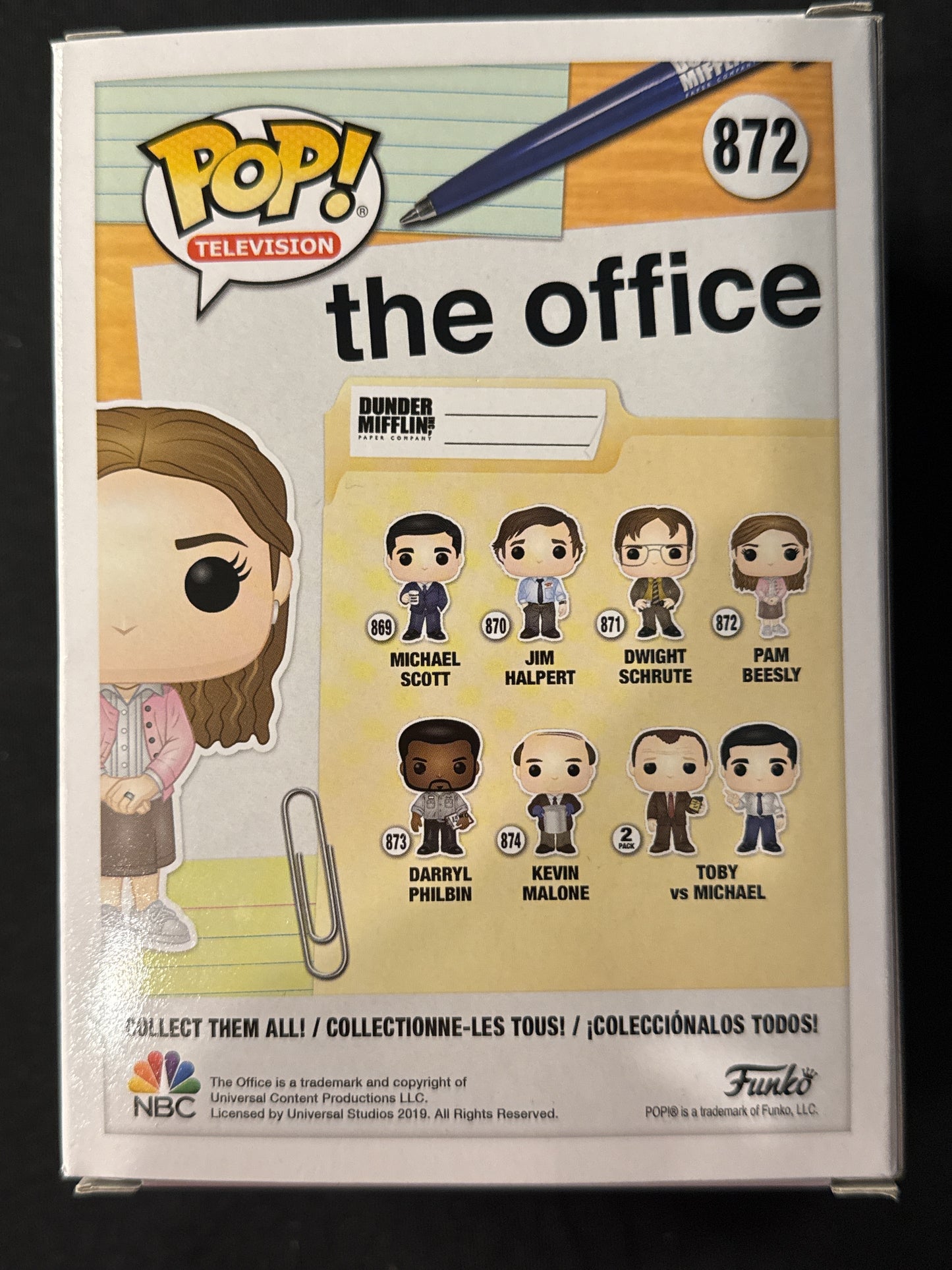 Funko Pop! Television The Office Pam Beesly #872 Vinyl Figure New in Box