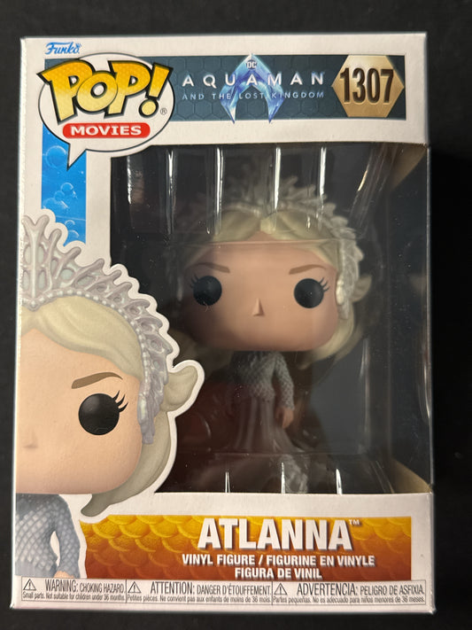 Funko Pop! Movies Aquaman and the Lost Kingdom Atlanna Vinyl Figure #1307 New in Box