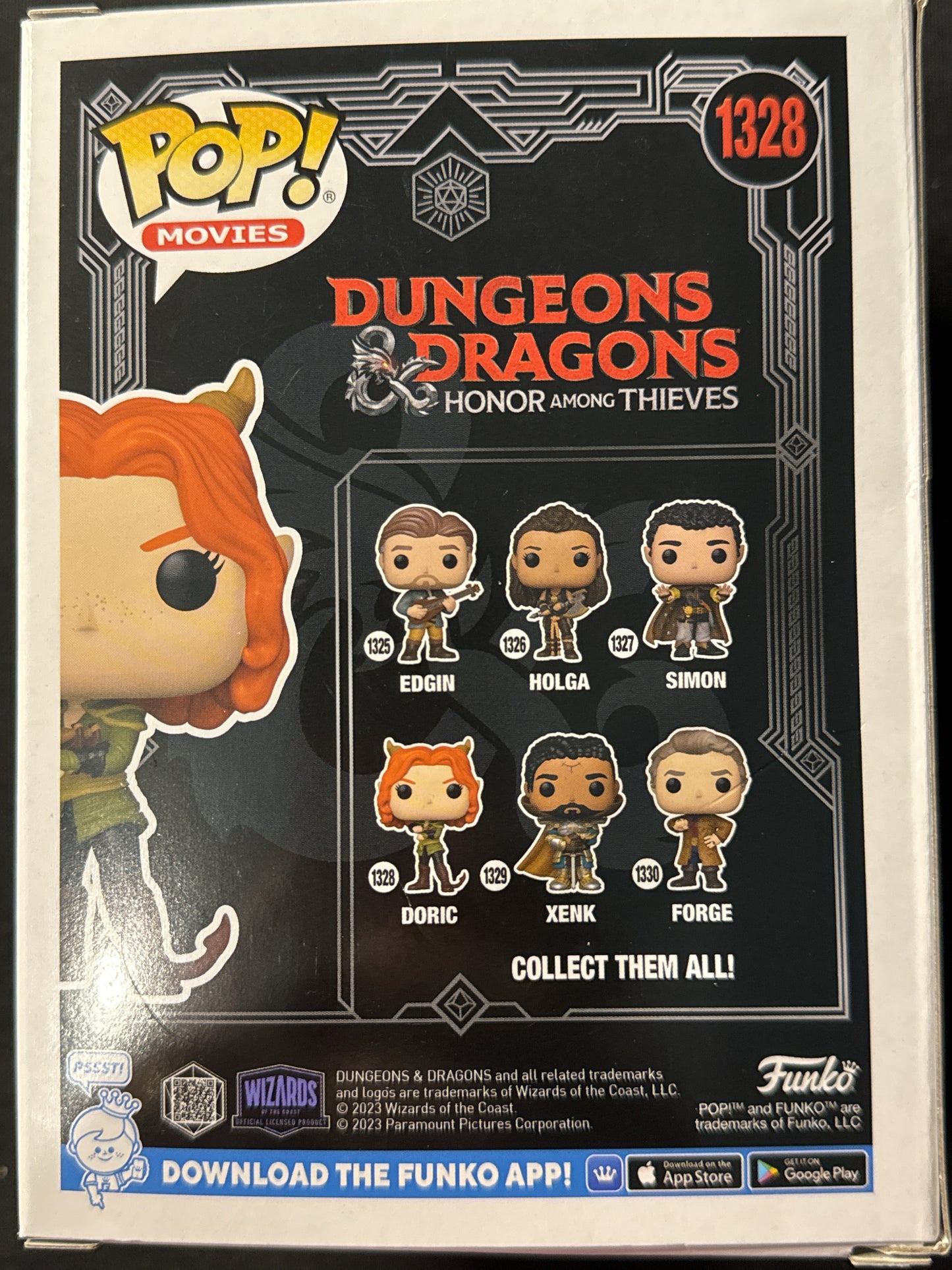 Funko Pop! Movies Dungeons & Dragons Honor Among Thieves Doric #1328 New in Box